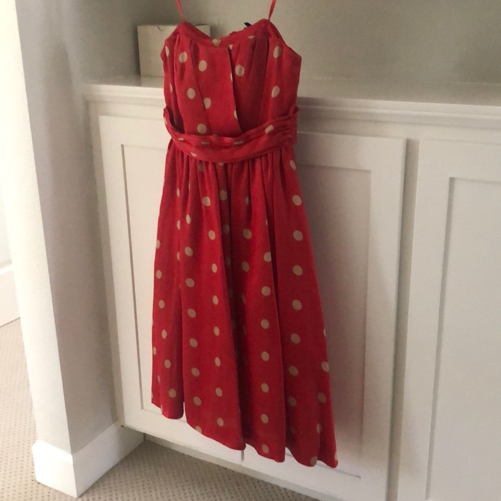 J.Crew Collection Strapless Midi Silk Gown